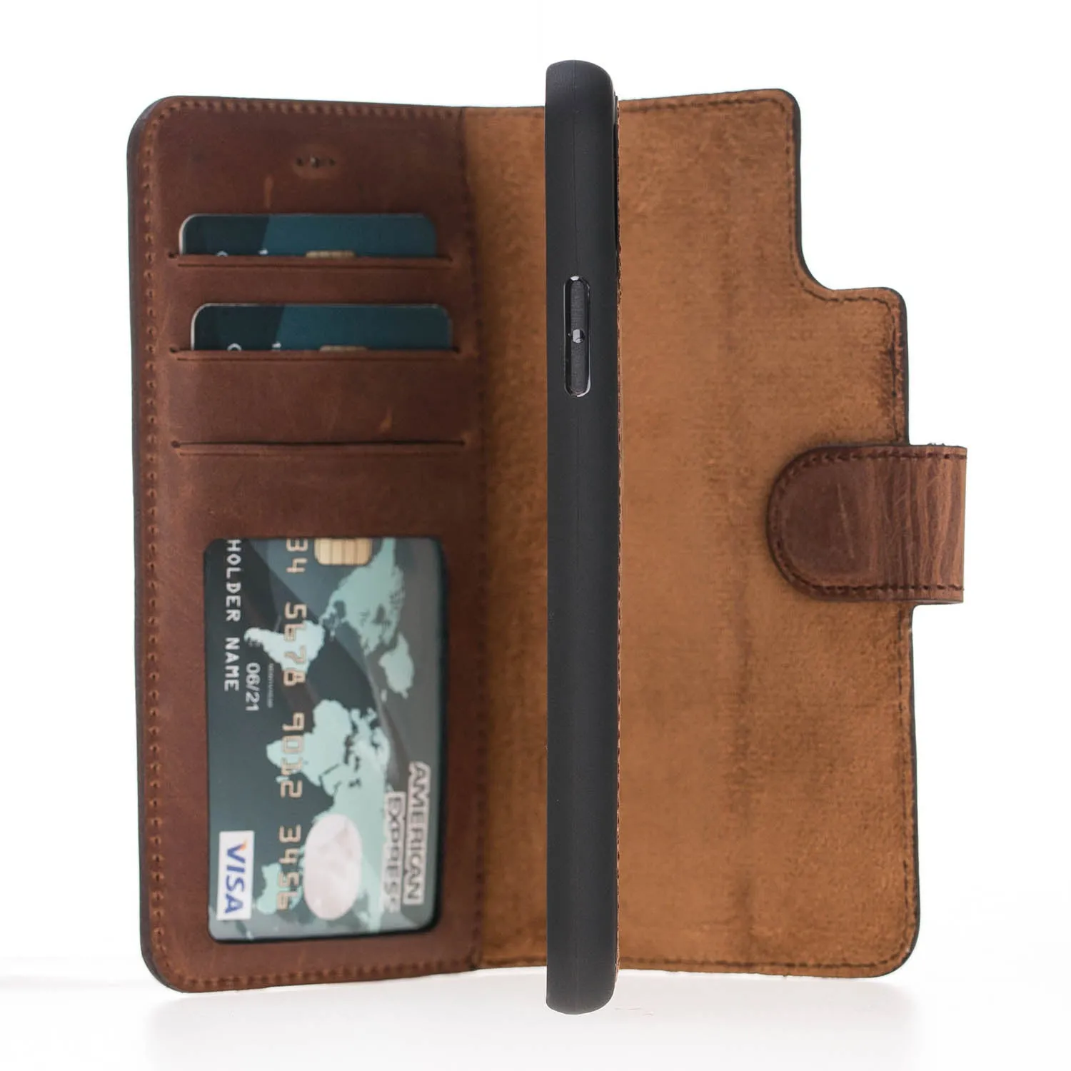 iPhone X / XS Leather Wallet Case