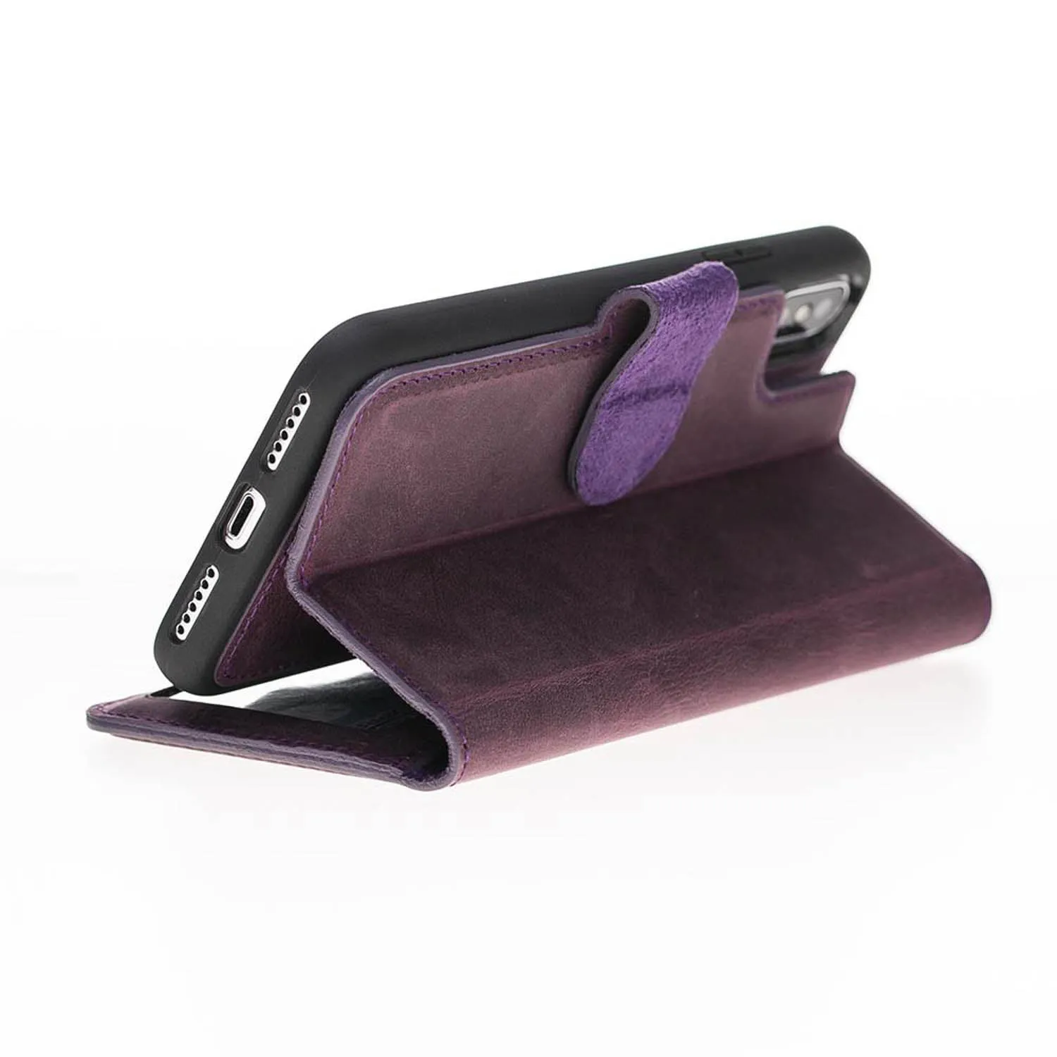 iPhone X / XS Leather Wallet Case