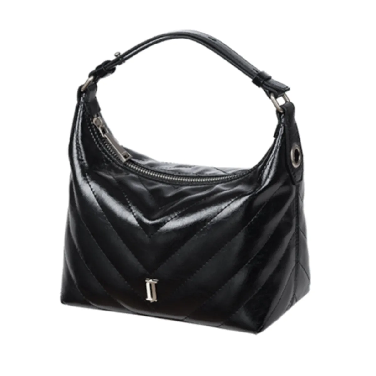 J.ESTINA ILLY SM Hobo Tote Shoulder Cross Bag Black / from Seoul, Korea