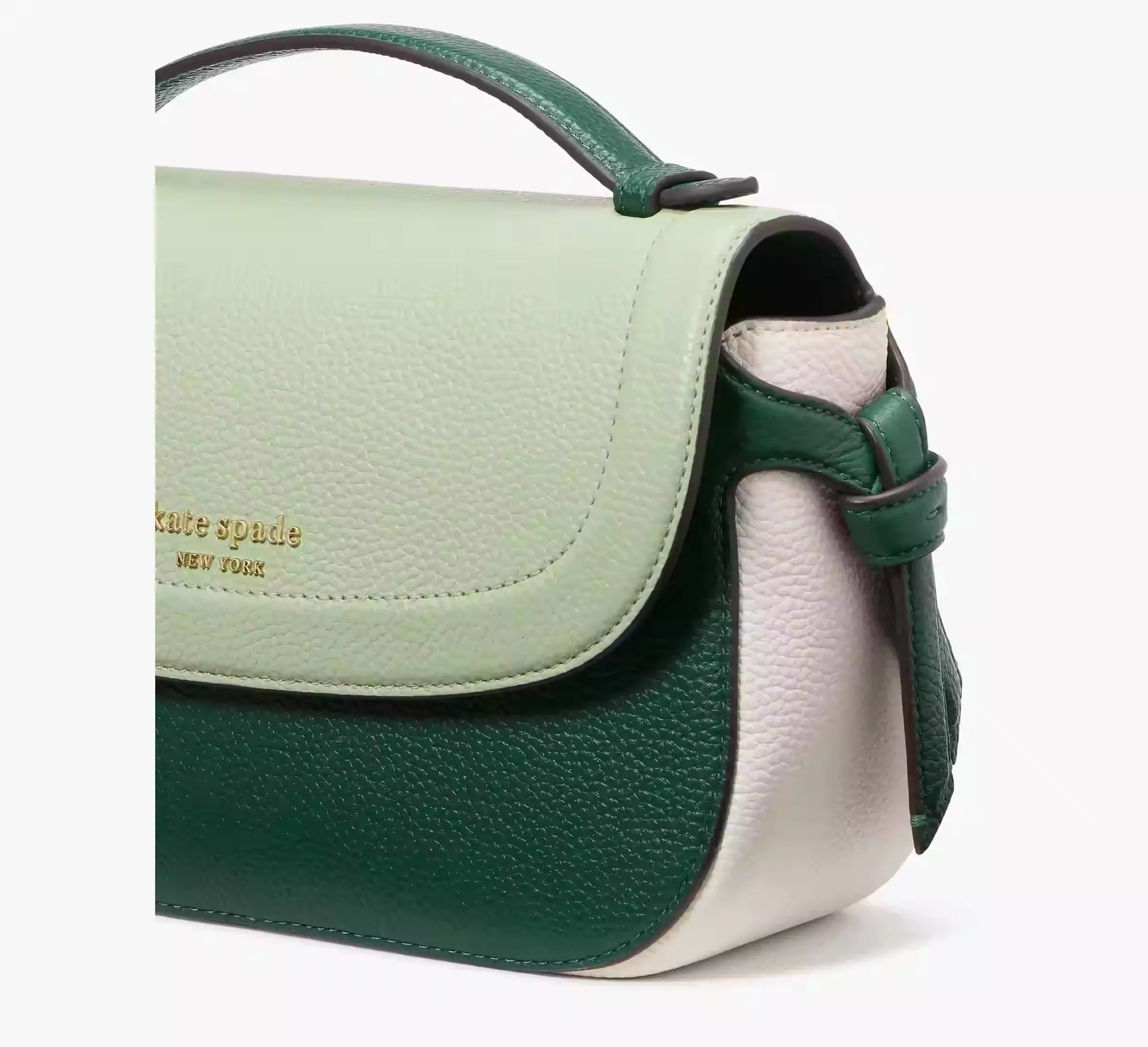 Kate Spade Knott Colorblocked Top-handle Crossbody in Beach Glass Multi