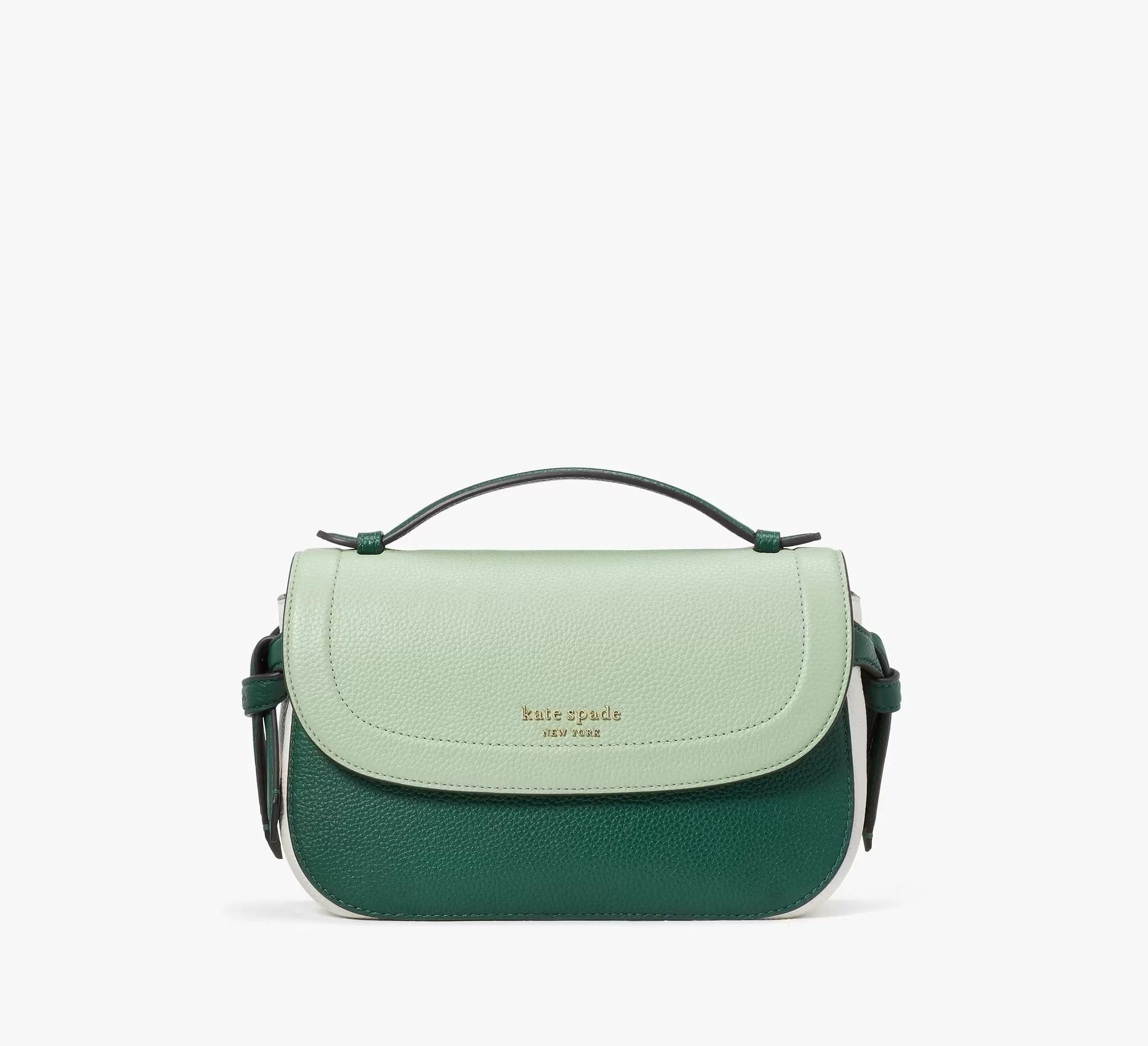 Kate Spade Knott Colorblocked Top-handle Crossbody in Beach Glass Multi