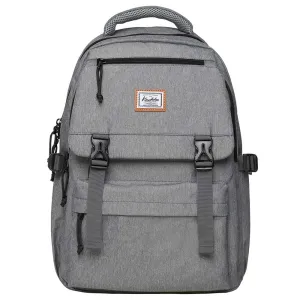 KAUKKO Backpack for School,  KS23 ( Grey / 18.4L )