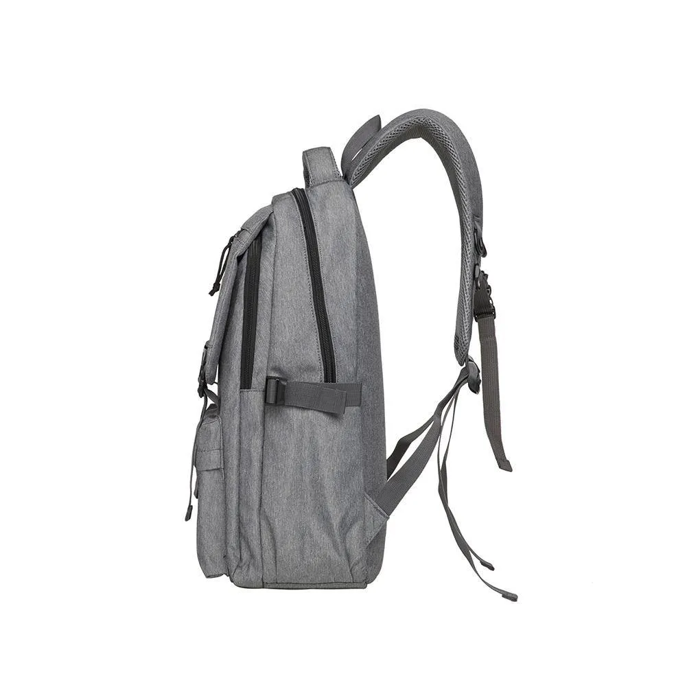 KAUKKO Backpack for School,  KS23 ( Grey / 18.4L )