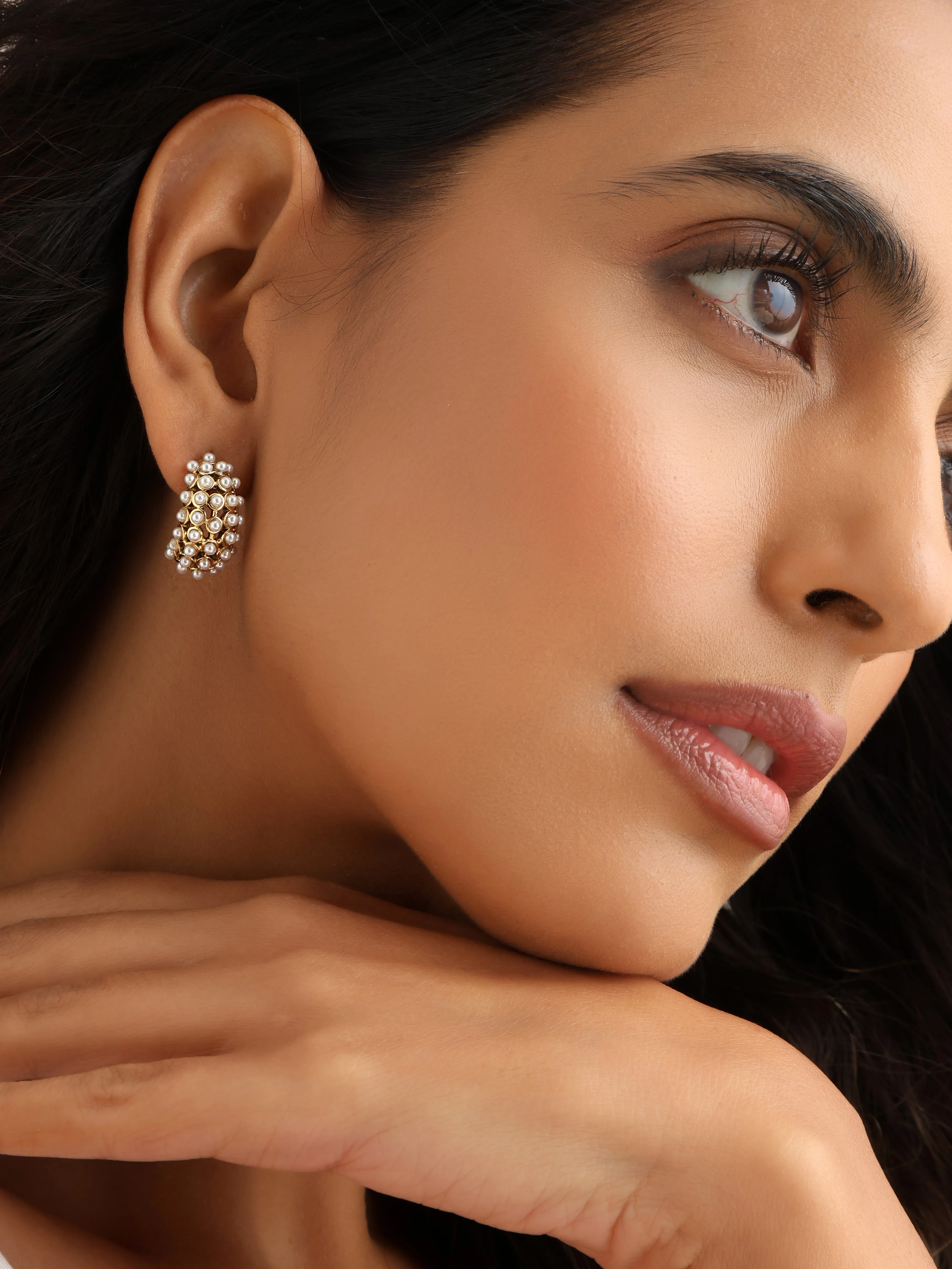 Klissaa Pearl Hoops