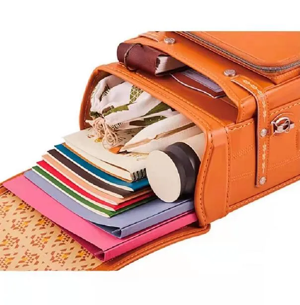 Larger Capacity Leather Japanese Backpack
