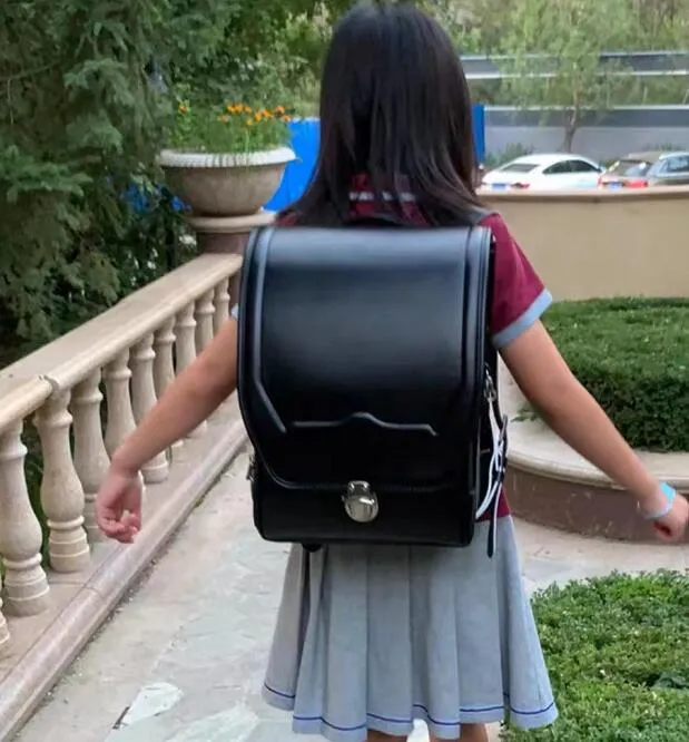 Larger Capacity Leather Japanese Backpack