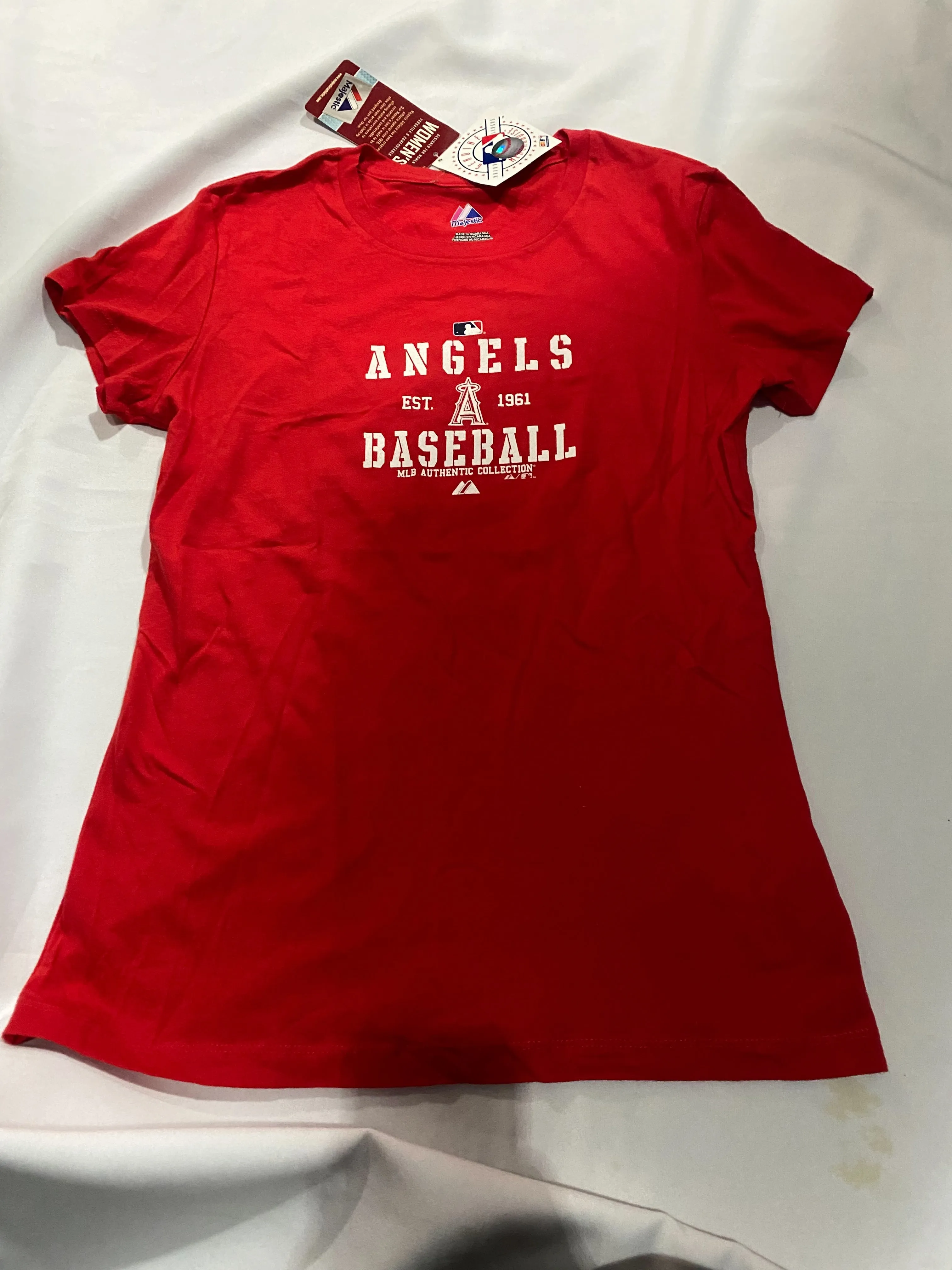 Los Angeles Anaheim Angels MLB Majestic Women T-Shirt