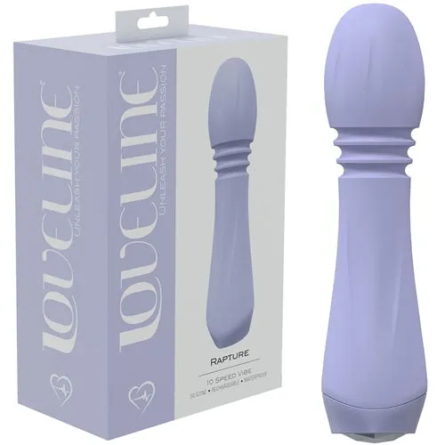 Loveline Rapture - 10 Speed Vibe - Silicone - Rechargeable - Waterproof