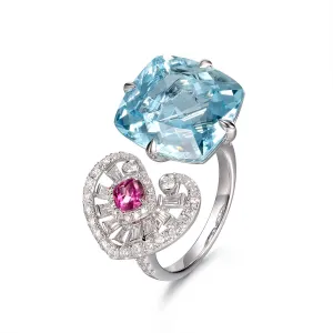 Majestic Belle Heart Ring