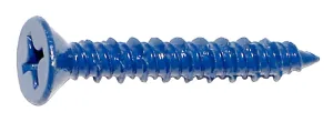 Midwest Fastener 09280 Screw, 1/4 in Thread, 1-3/4 in L, Flat Head, Phillips Drive, Blue Ruspert, 100 PK :BX100: QUANTITY: 1