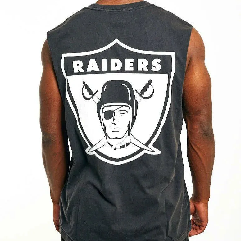 Mitchell & Ness - Oakland Raiders NFL Vintage Logo Muscle Tee