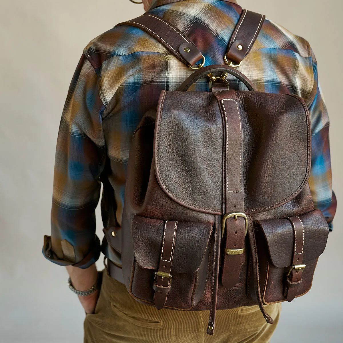 No.180 Rucksack | Dearborn Brown