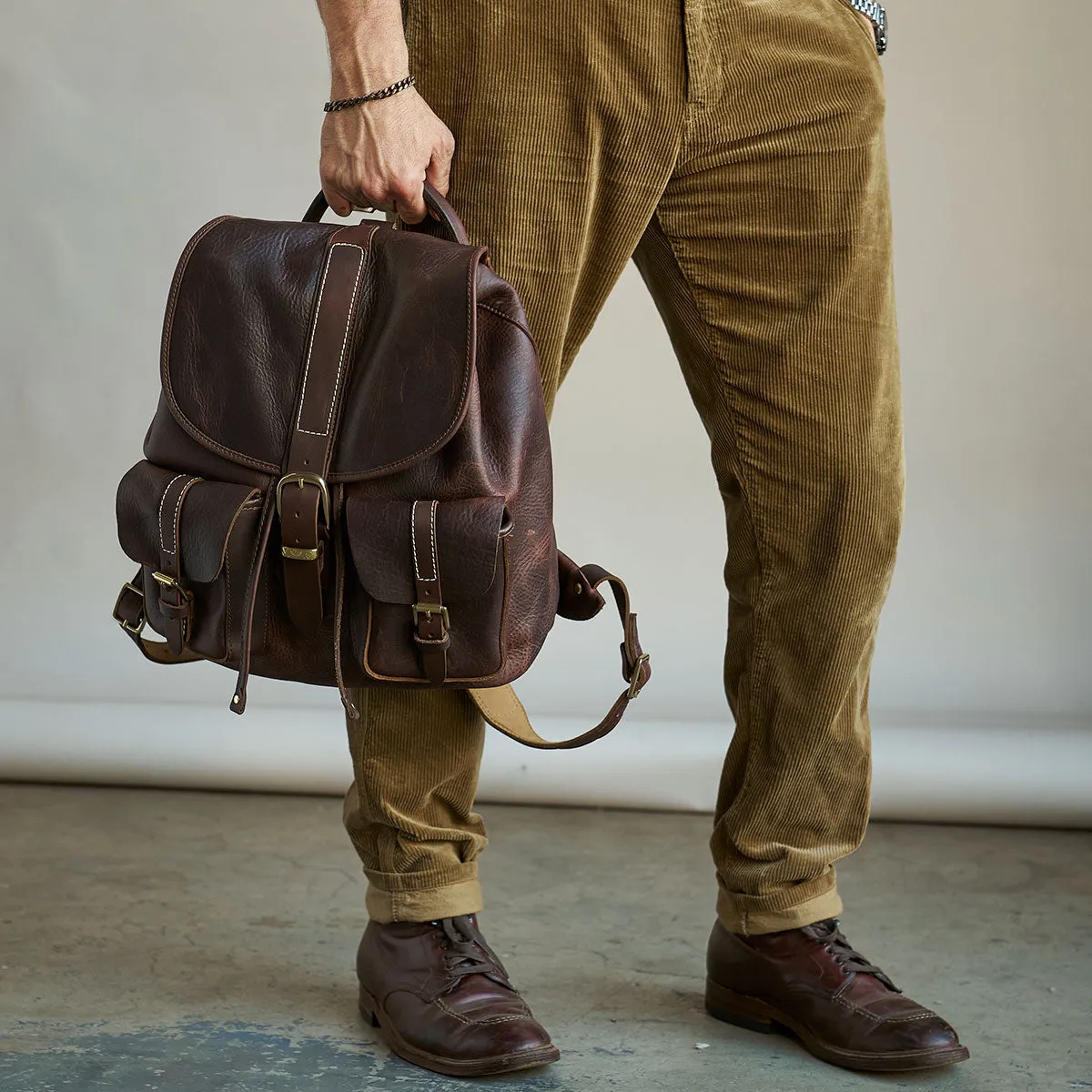 No.180 Rucksack | Dearborn Brown