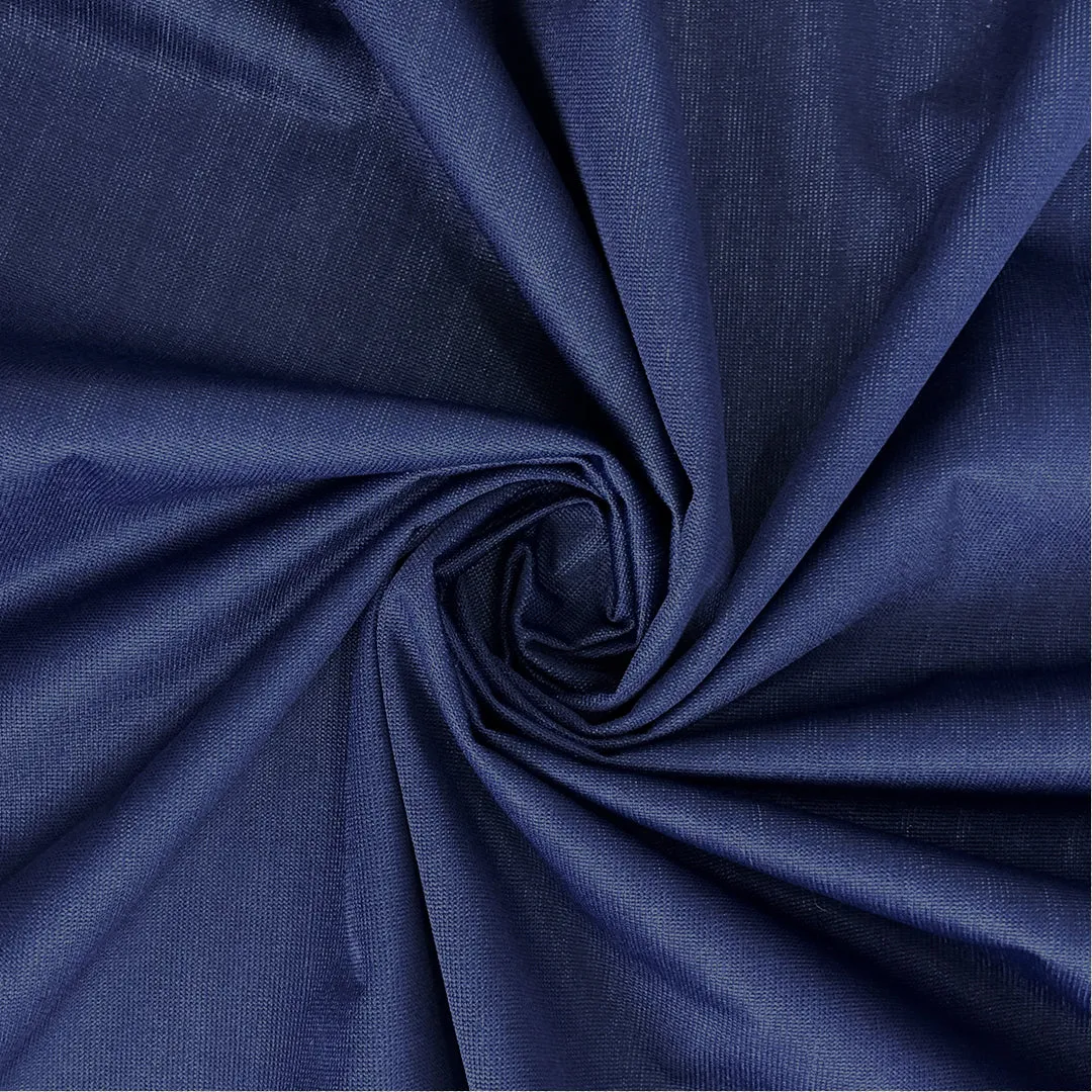 Poly Cotton Fitted Style Waterproof Mattress Protector Blue Color