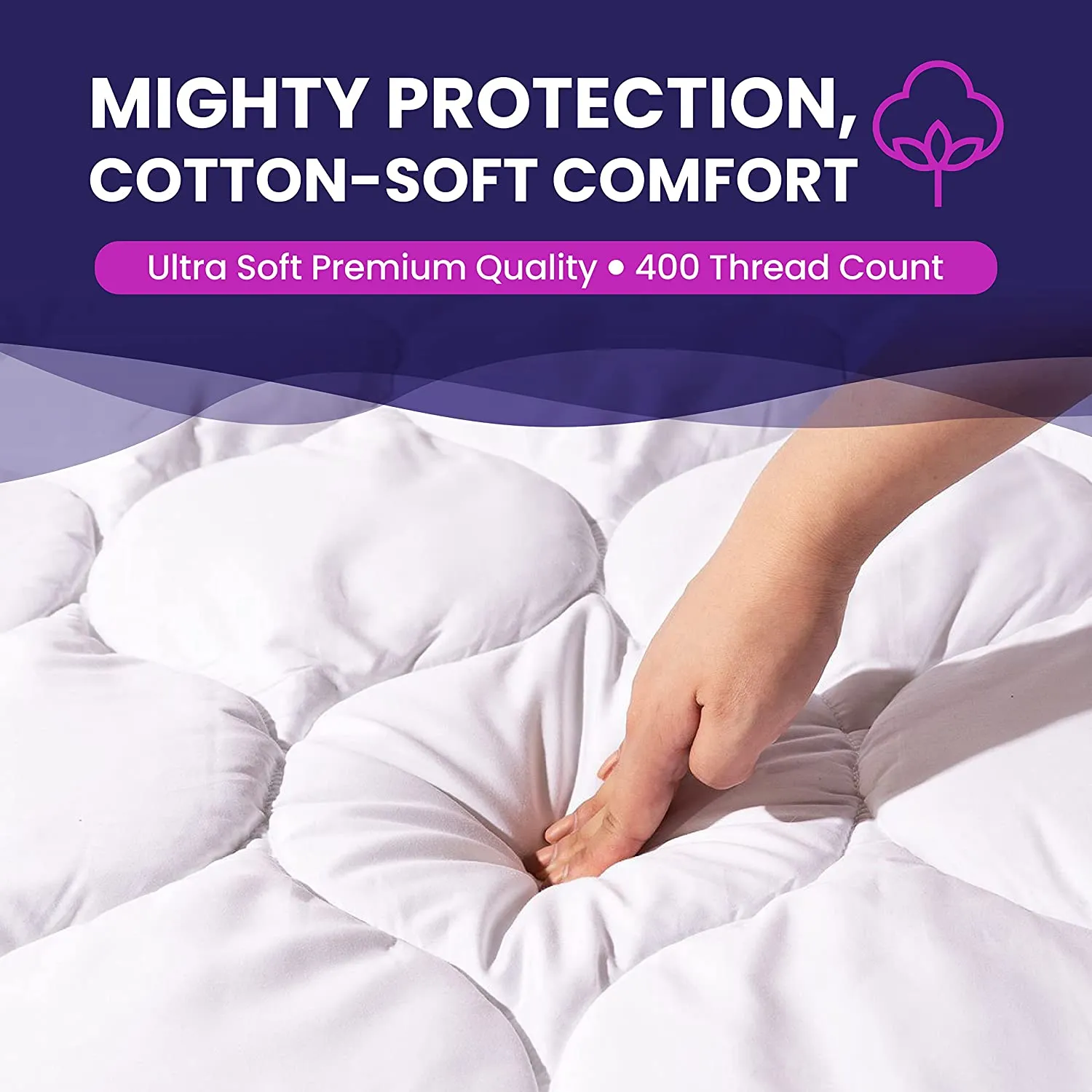 Premium Cotton Mattress Pad