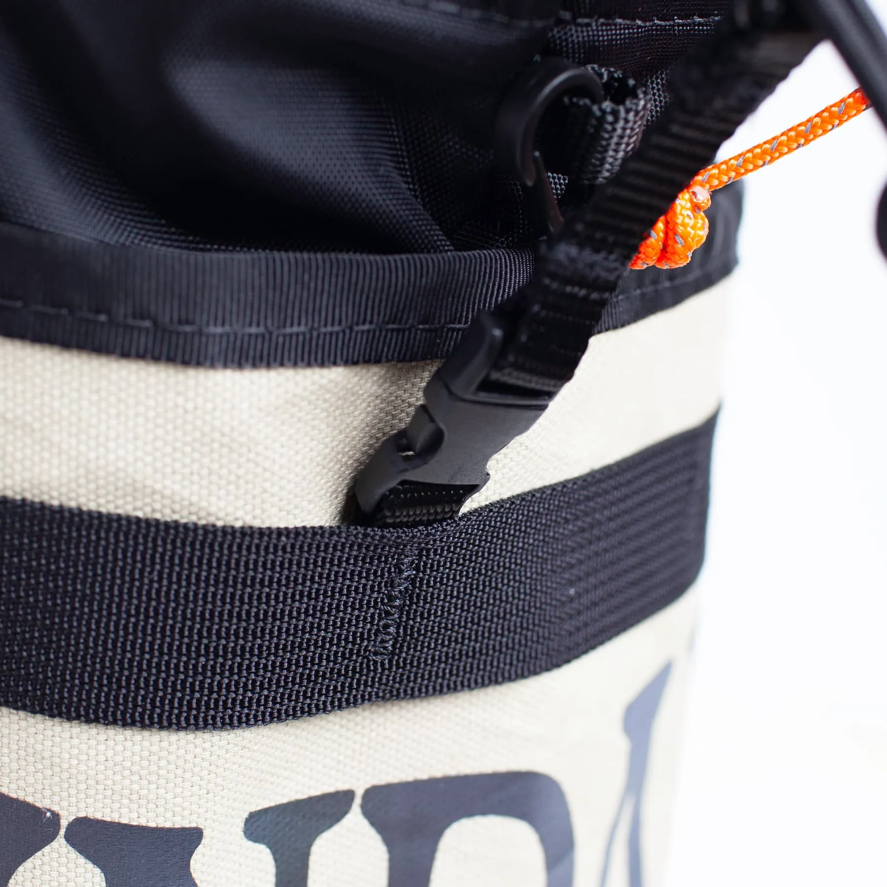 "Driller" Cream Stem Bag