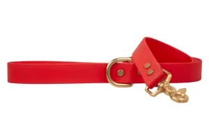 Red Biothane 5' Leash Red Biothane 5' Leash