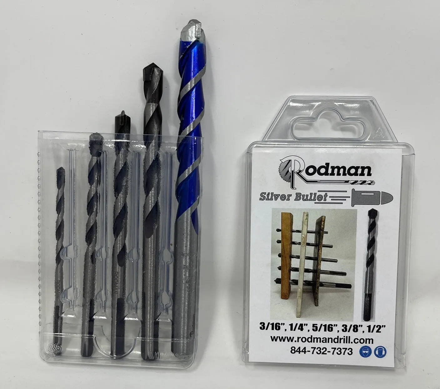 Rodman Silver Bullet - 5pc Set 3/16", 1/4", 5/16", 3/8", 1/2"