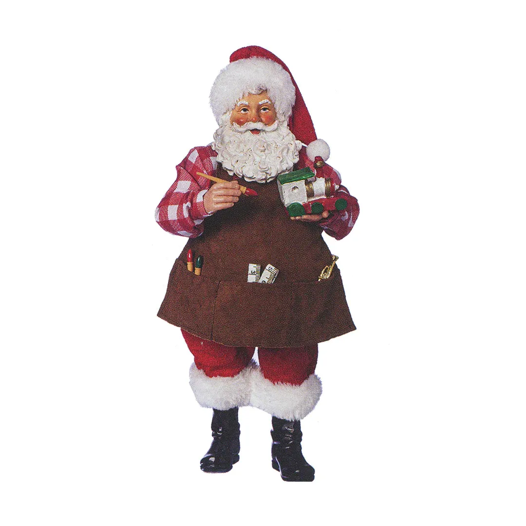 Santa in Charming Traditional Outfits , 3 asst, 133848, Roman