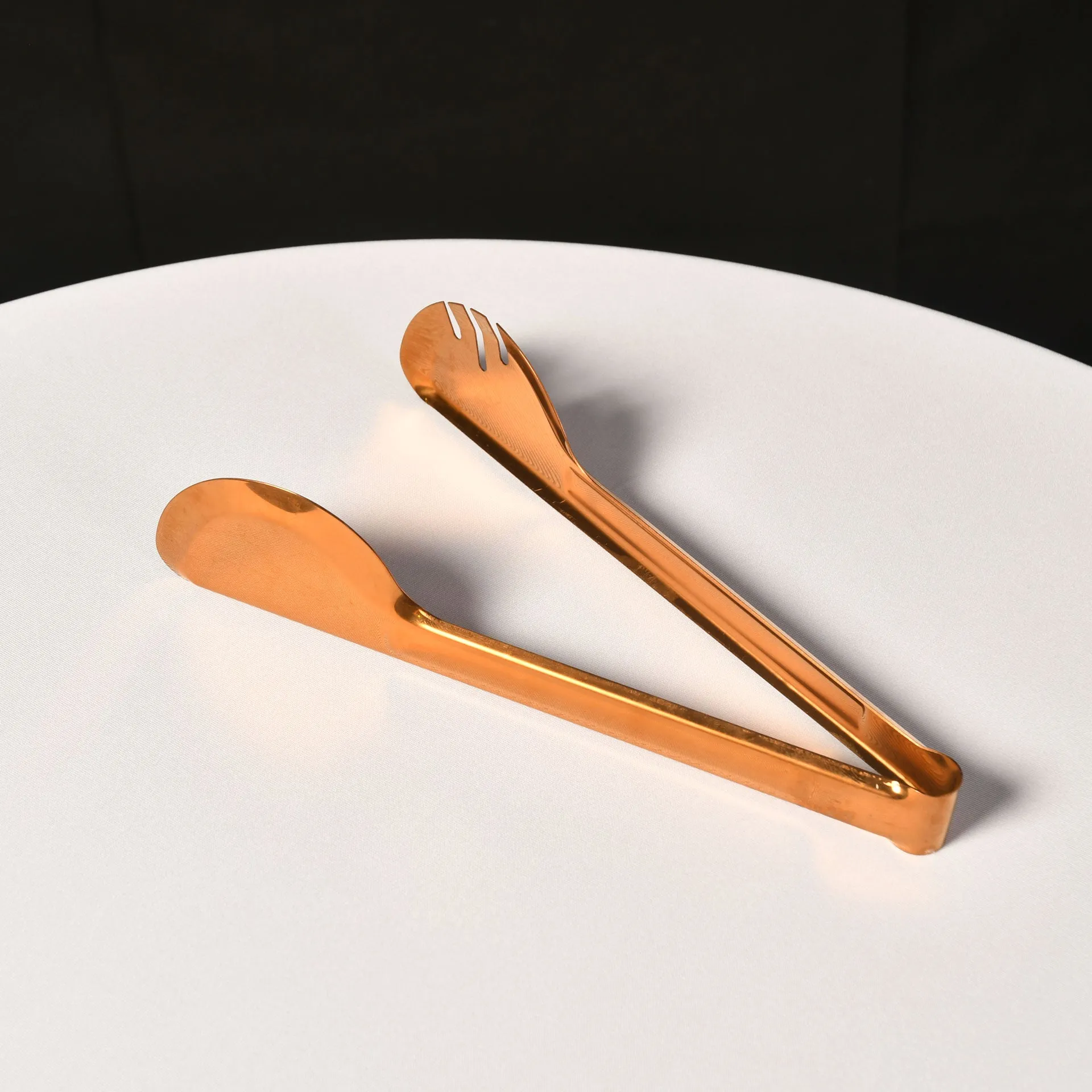 Serving Tongs- Rose Gold Large