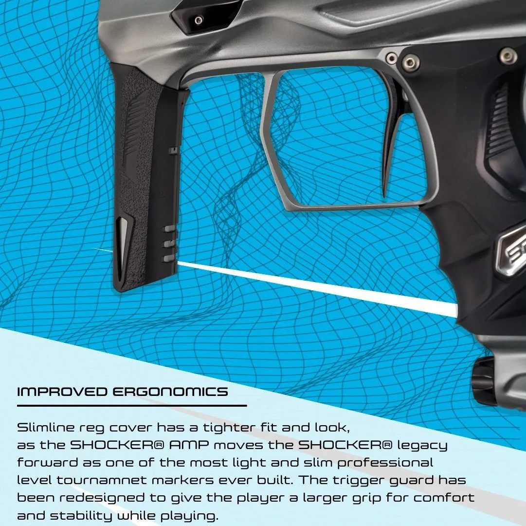 Shocker AMP - Dust Blue/Black - Paintball Gun