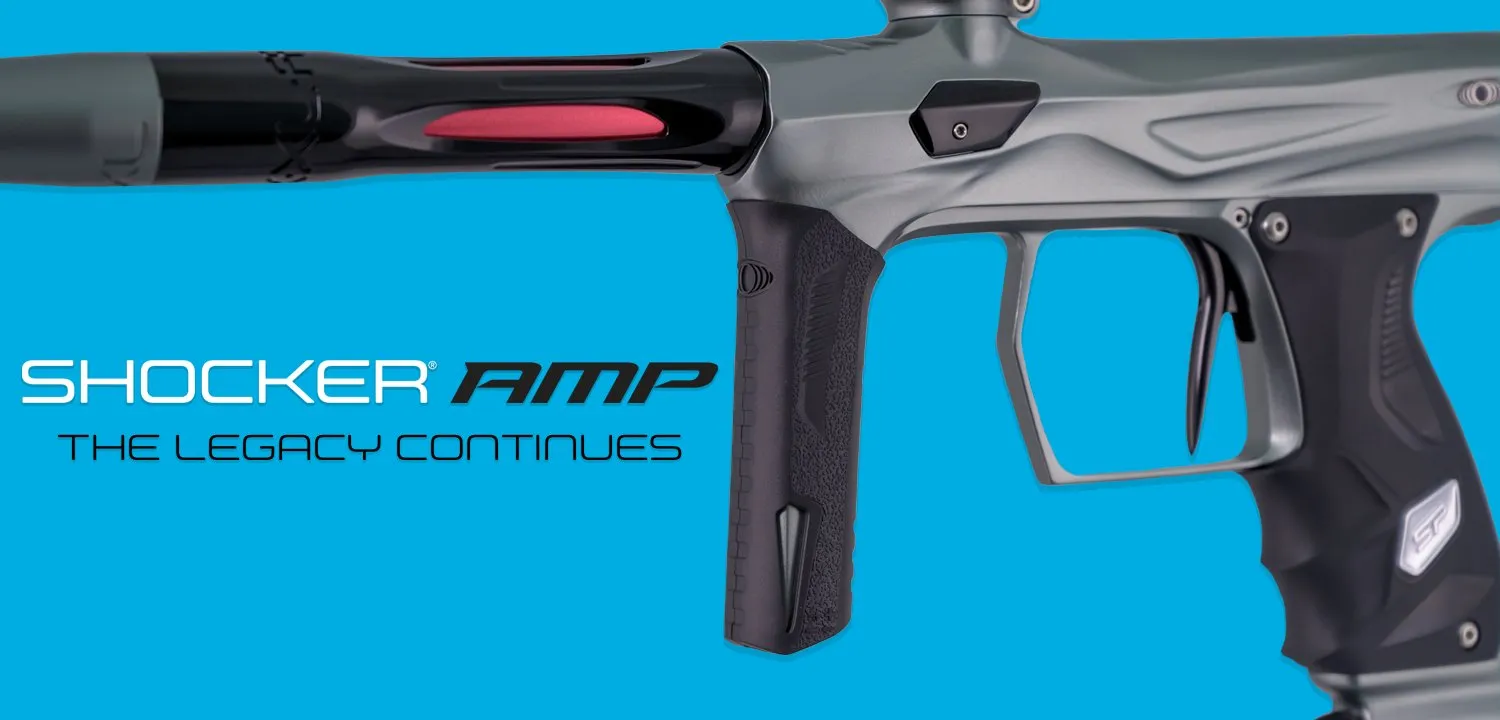 Shocker AMP - Dust Blue/Black - Paintball Gun