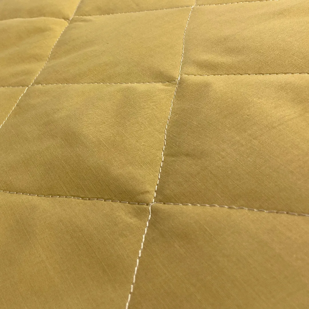 Soft Cotton Quilted 100% Waterproof Fitted Mattress Protector In Skin Color