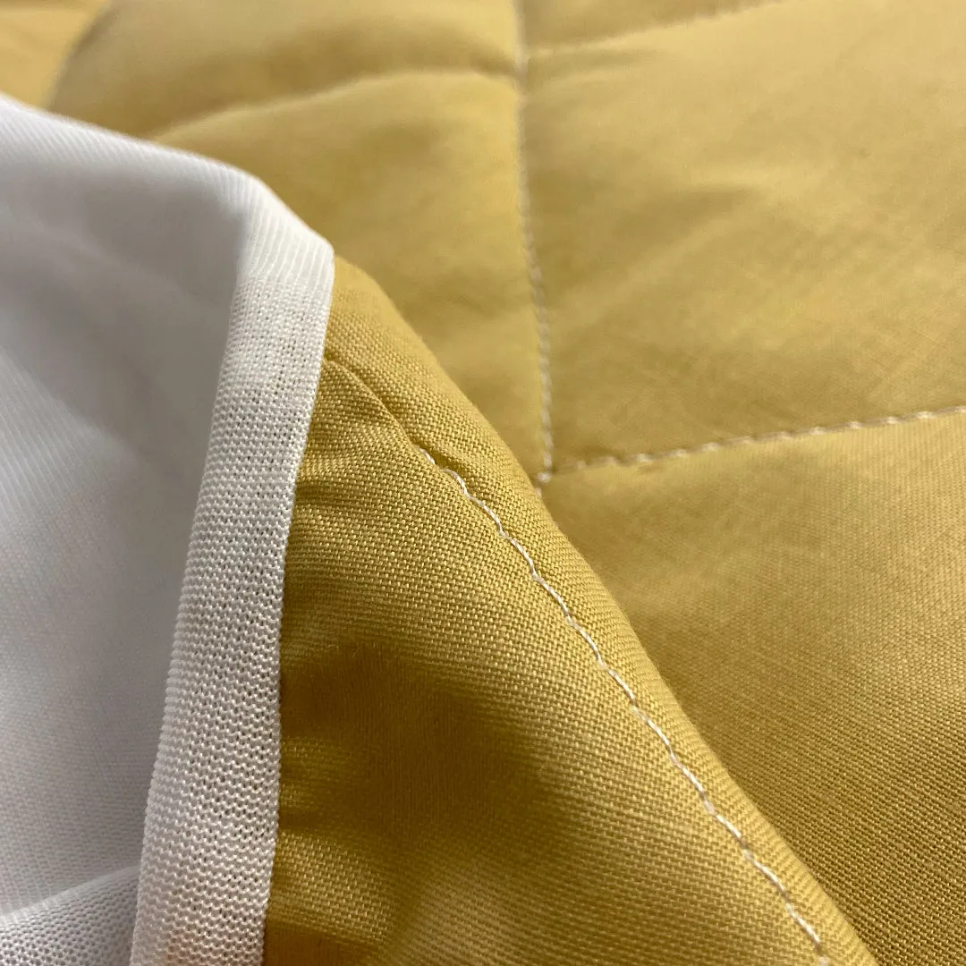 Soft Cotton Quilted 100% Waterproof Fitted Mattress Protector In Skin Color