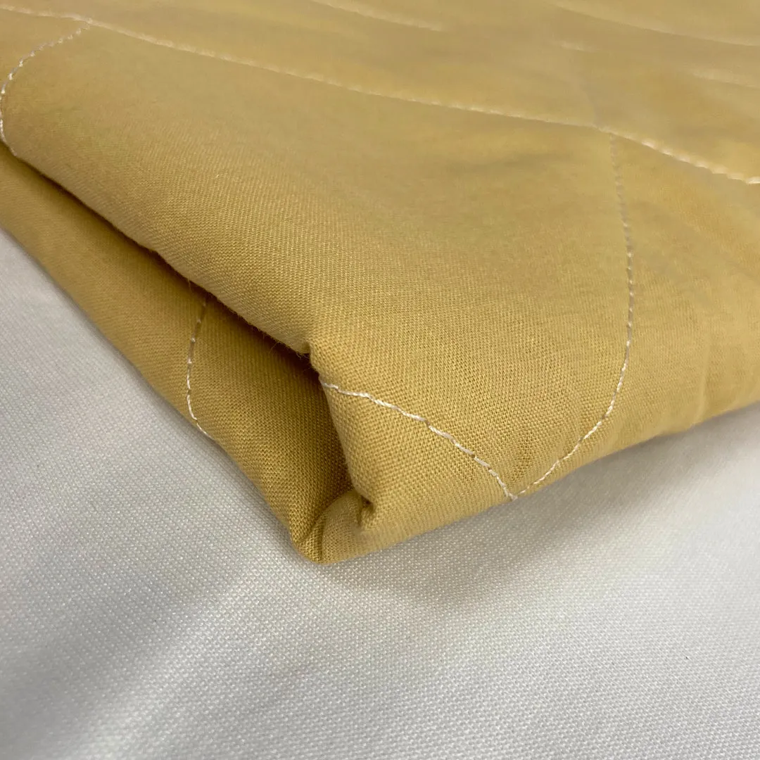 Soft Cotton Quilted 100% Waterproof Fitted Mattress Protector In Skin Color
