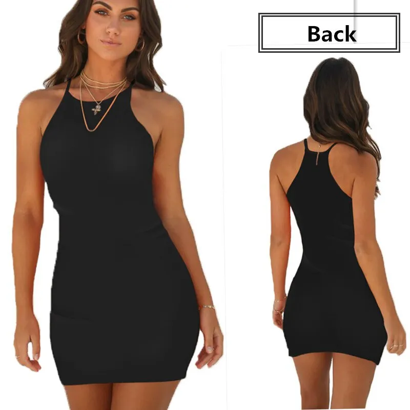 Spaghetti Charming Strap Dress