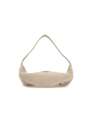 Suede Shell Bag