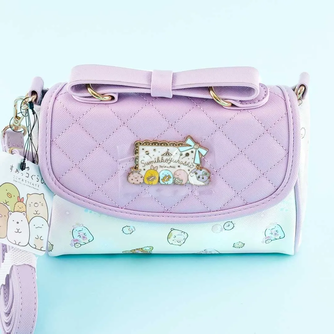 Sumikko Gurashi Tapioca Park Purple Multi-Strap Sling Bag