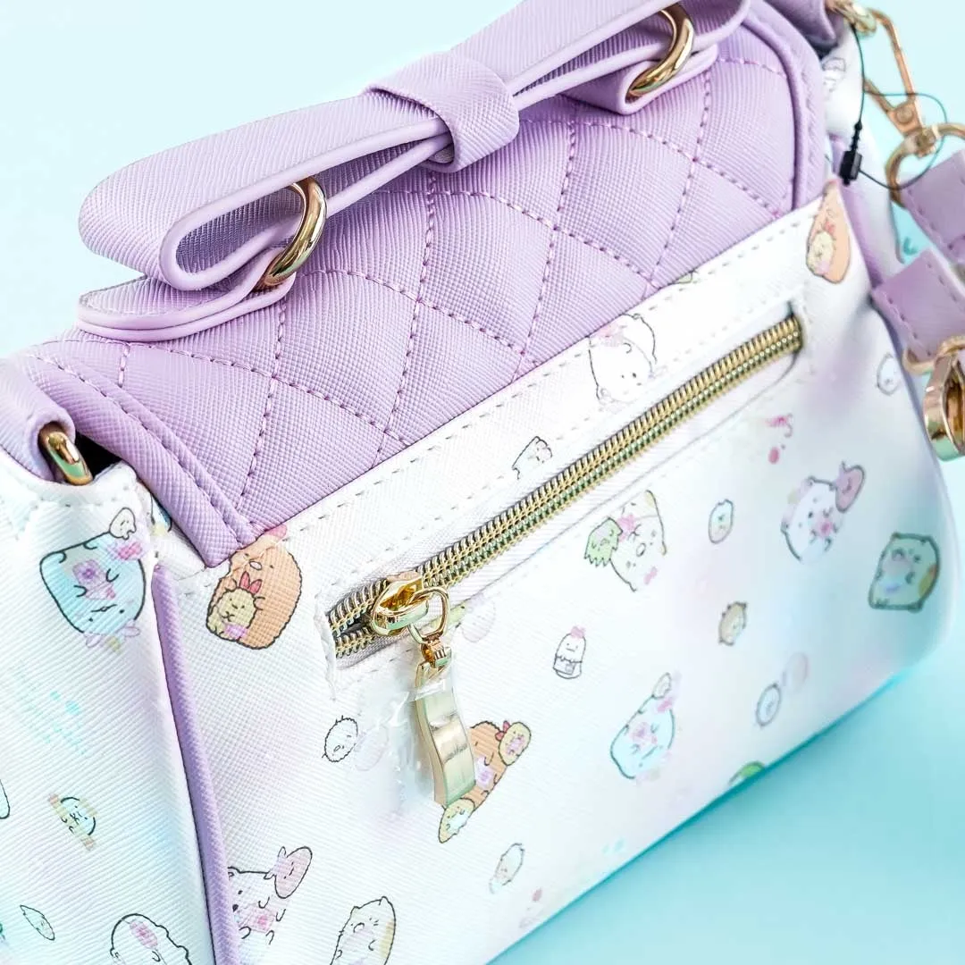 Sumikko Gurashi Tapioca Park Purple Multi-Strap Sling Bag