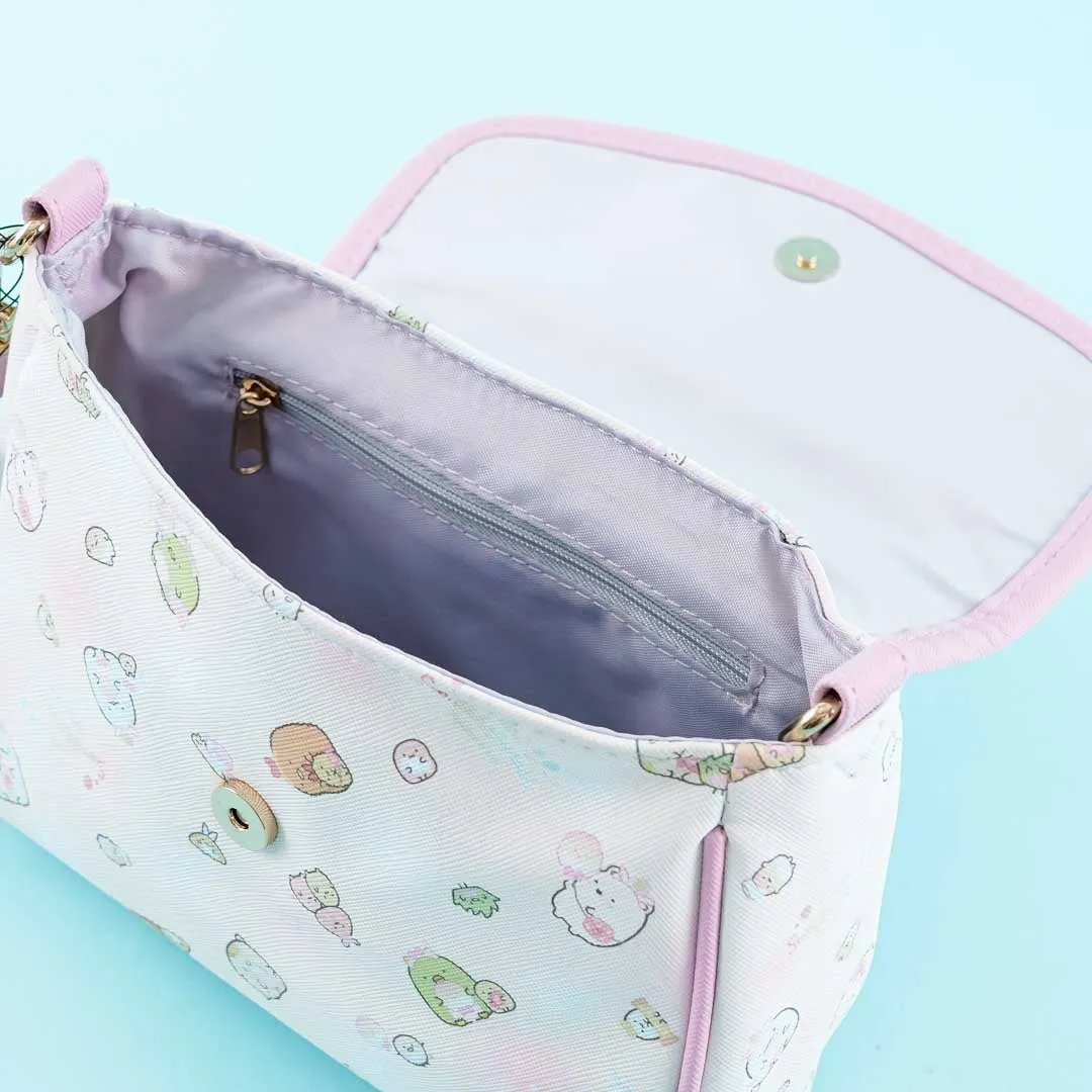 Sumikko Gurashi Tapioca Park Purple Multi-Strap Sling Bag