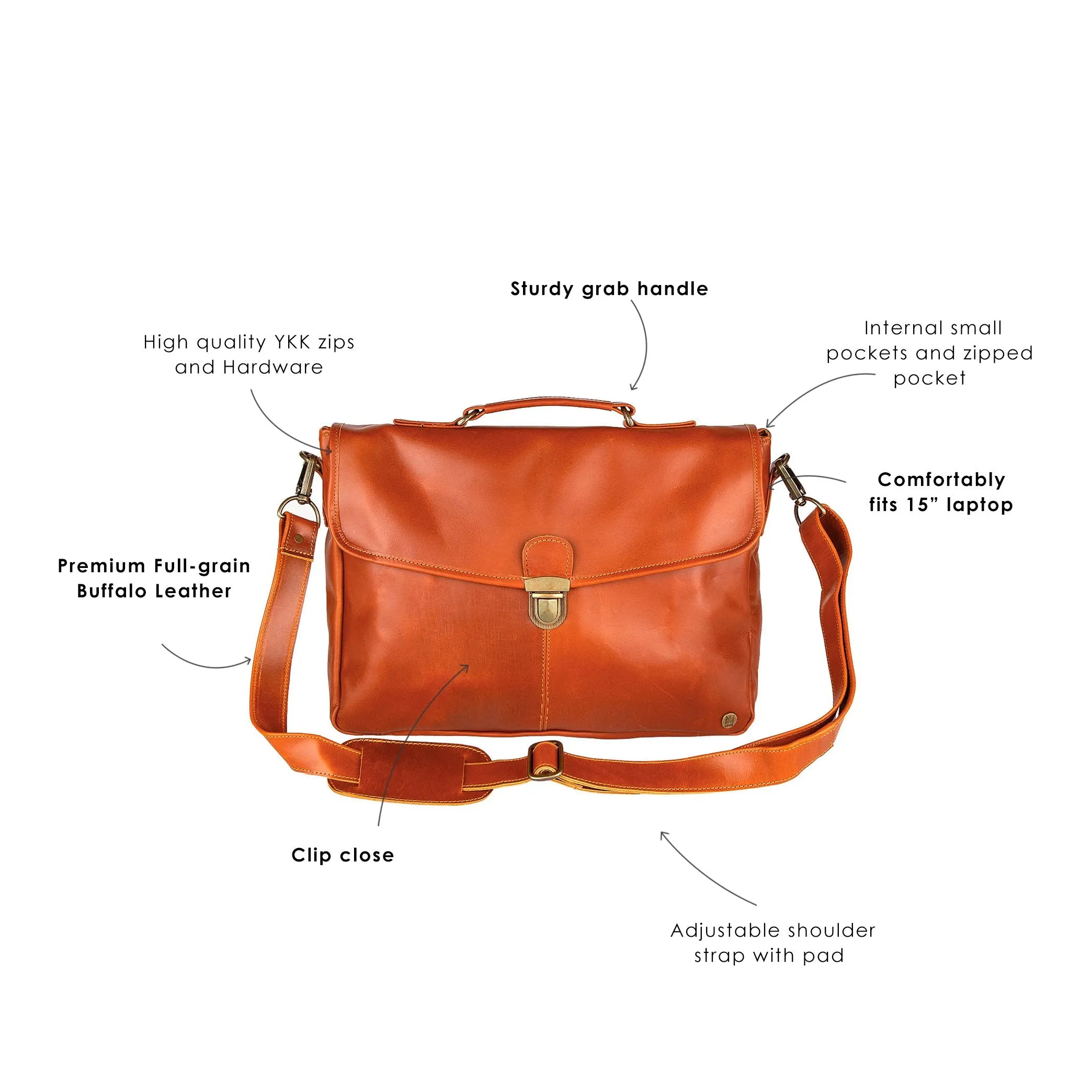 The Yale Clip-Up (Tan)