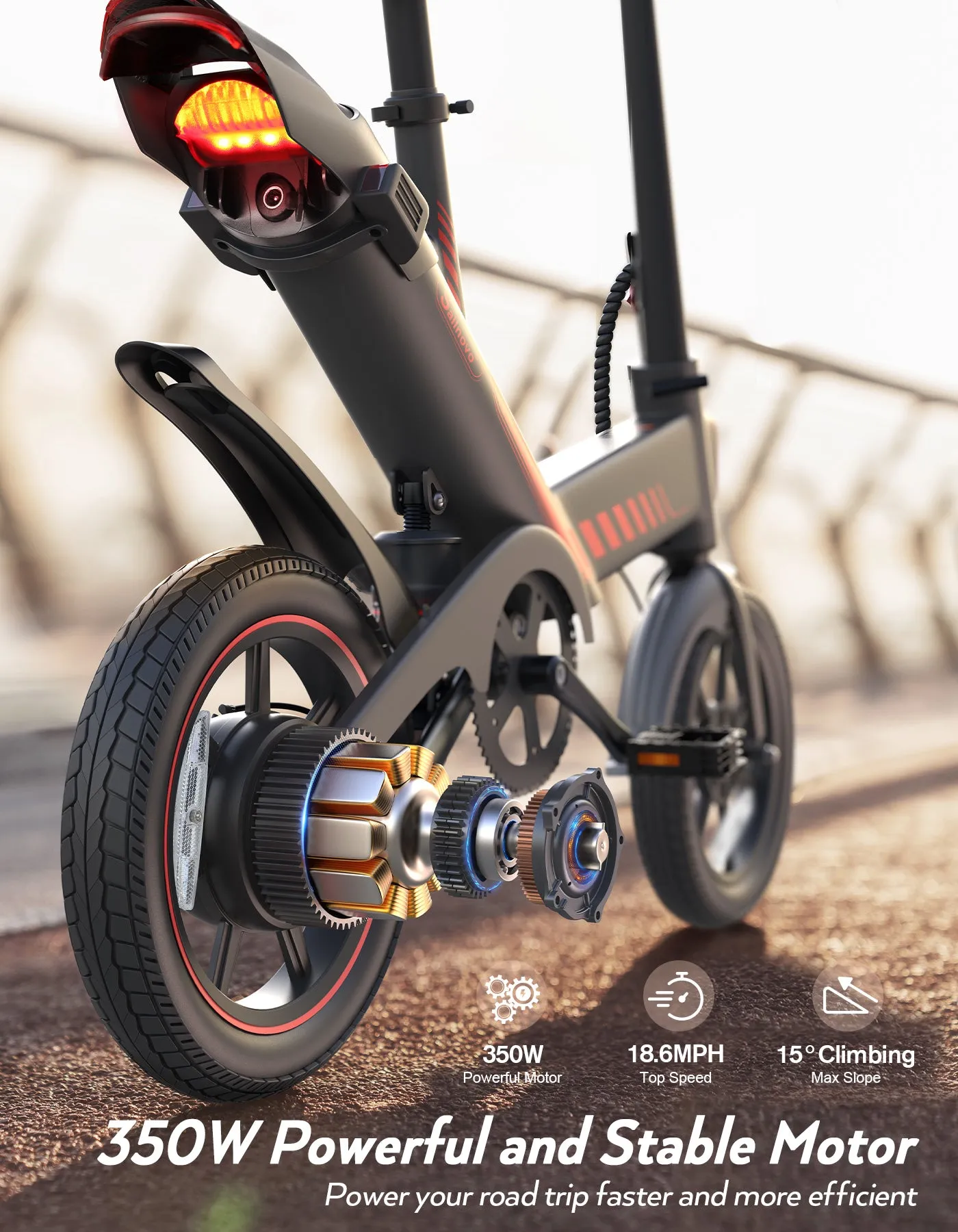 TotGuard Sailnovo Urban Commuter Folding Electric Bike