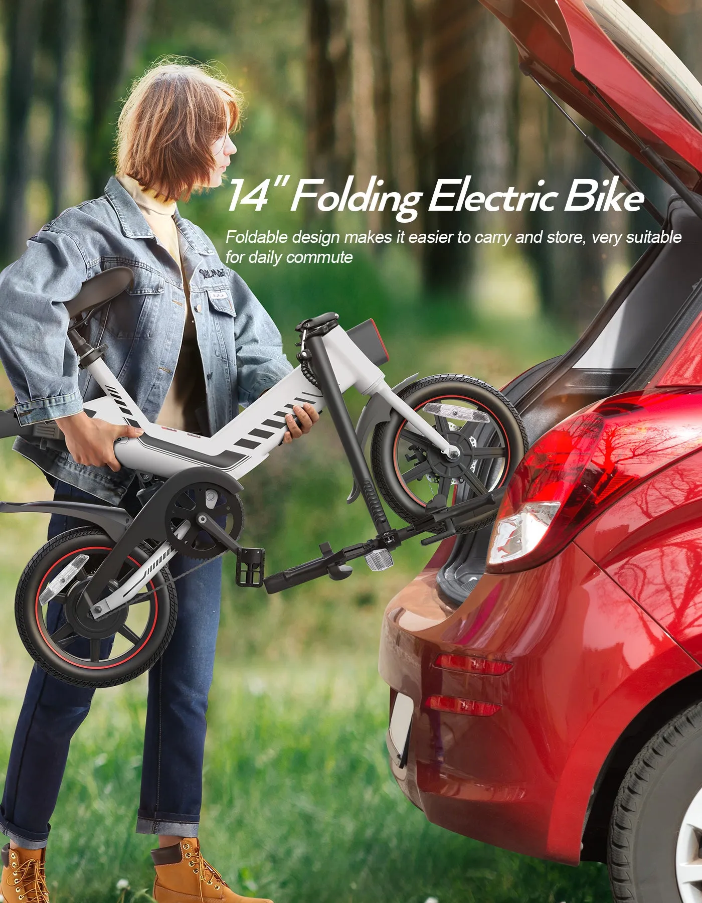 TotGuard Sailnovo Urban Commuter Folding Electric Bike