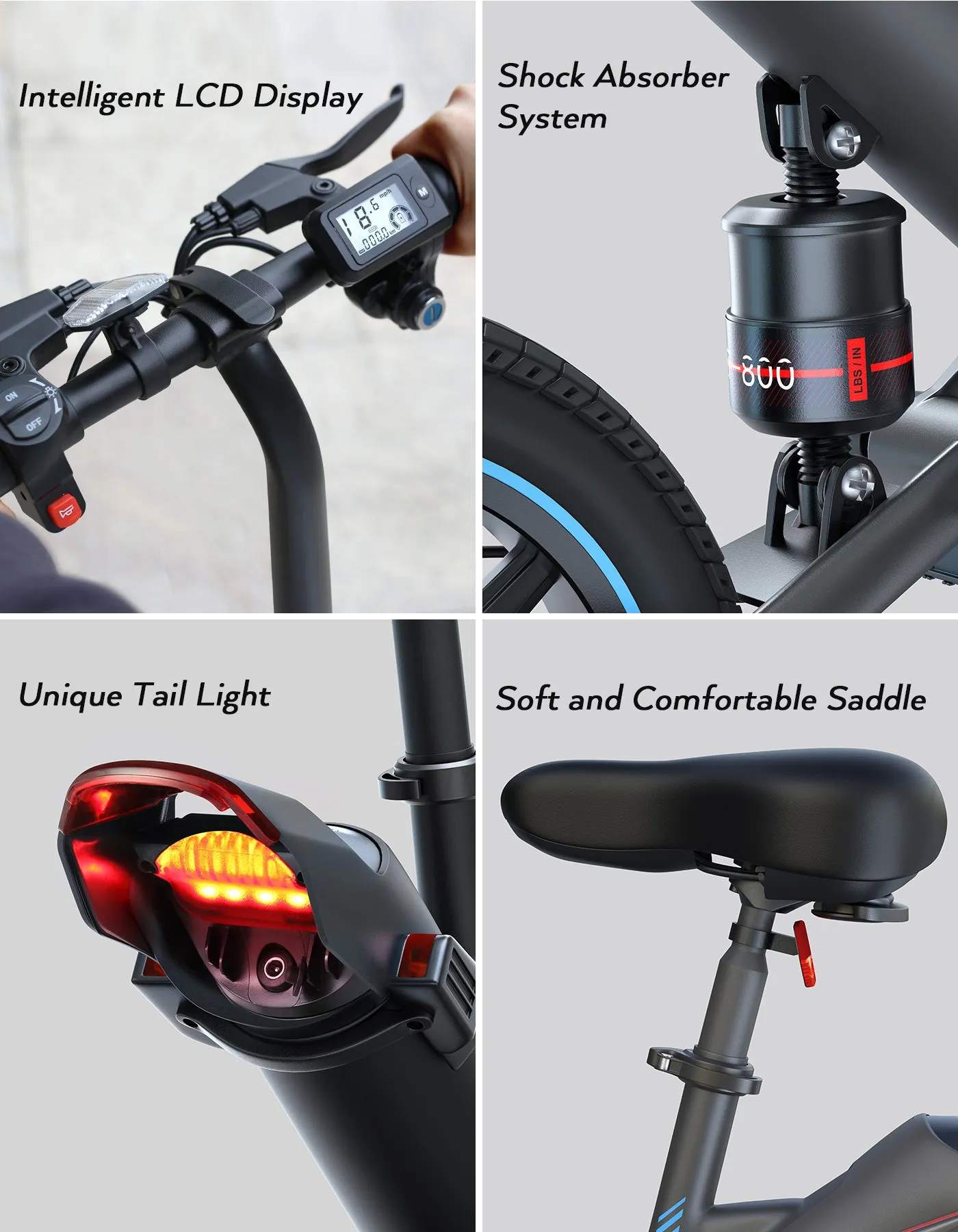TotGuard Sailnovo Urban Commuter Folding Electric Bike