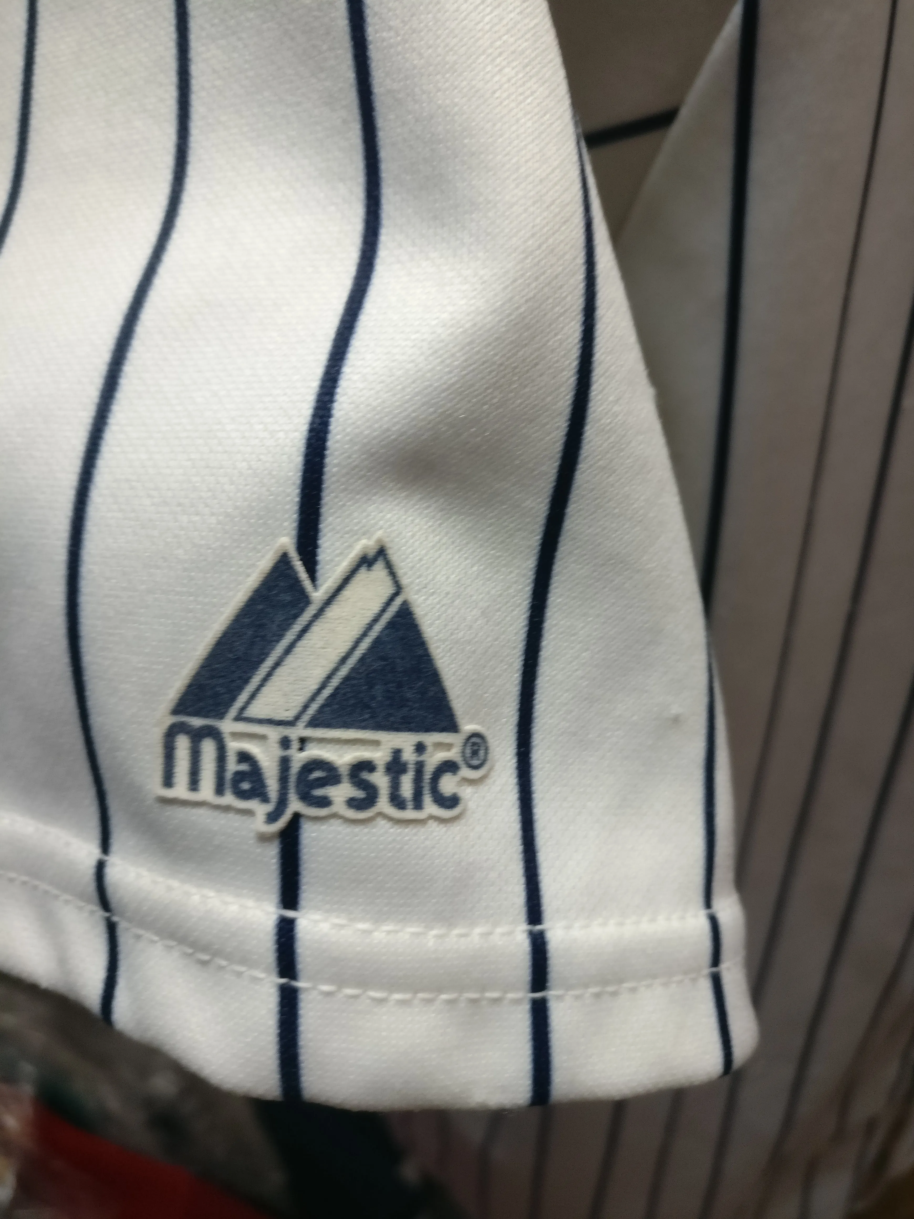 Vintage #22 ROBINSON CANO New York Yankees MLB Majestic Jersey L