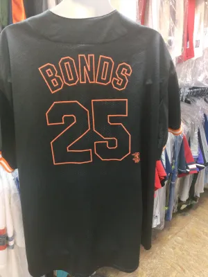 Vintage #25 BARRY BONDS San Francisco Giants MLB Majestic Jersey XXL