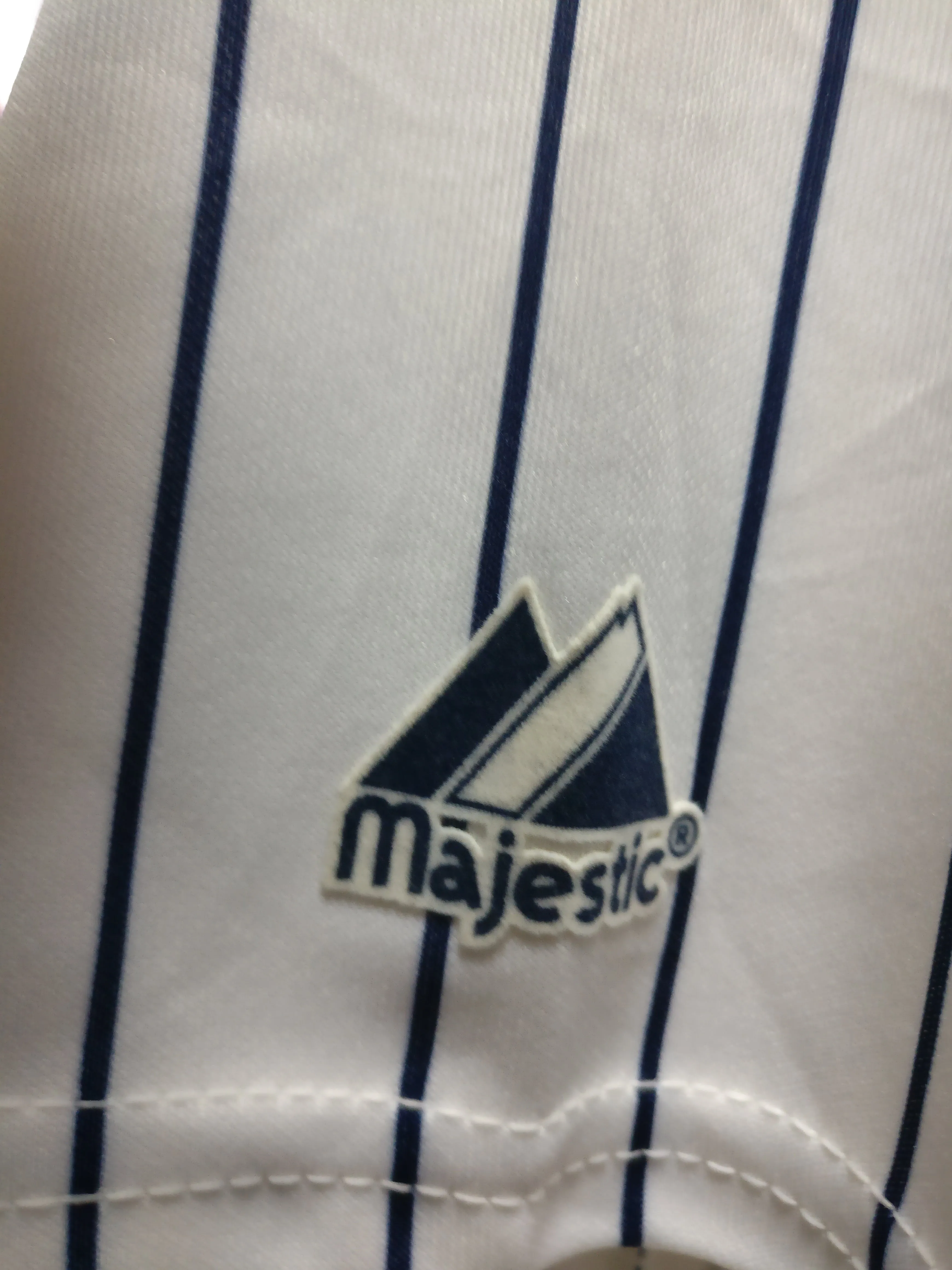 Vintage #46 ANDY PETTITTE New York Yankees MLB Majestic Jersey YL