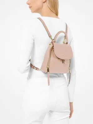 Viv Extra-Small Pebbled Leather Backpack