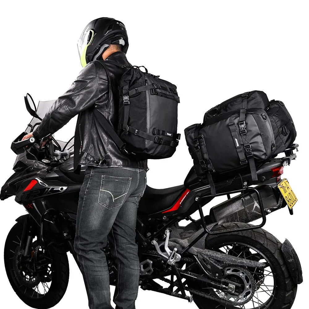 Waterproof Rhino Walk Motorcycle Saddle Backpack