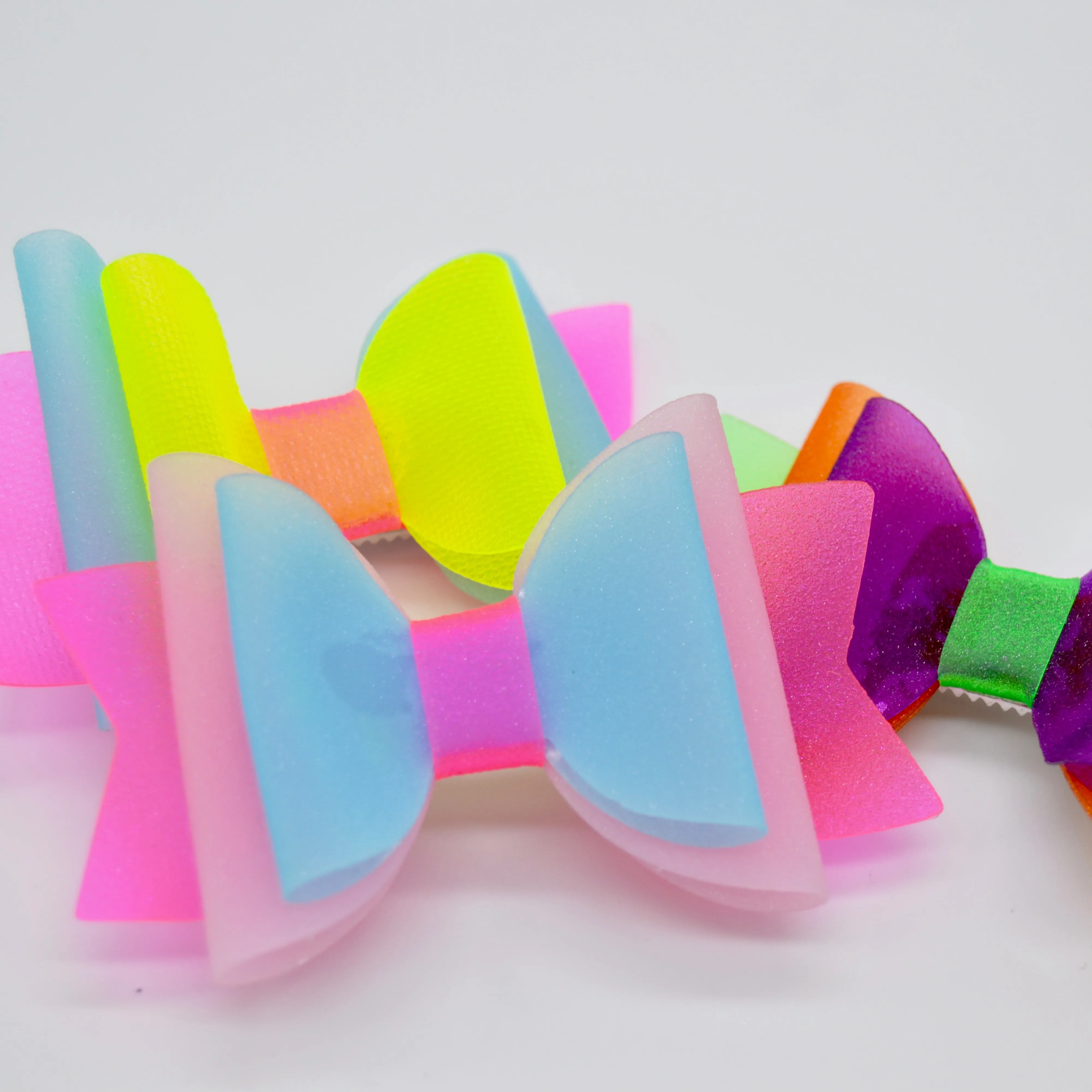 Waterproof Swim Neon Bows 3 Inch