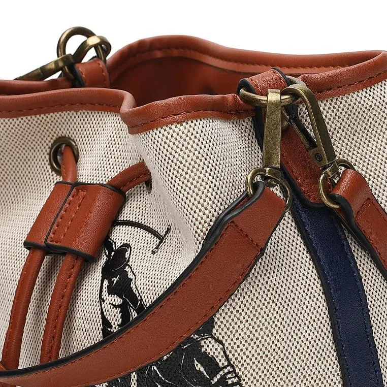 Women's Top Handle Sling Bag / Crossbody Bag - HLG 953